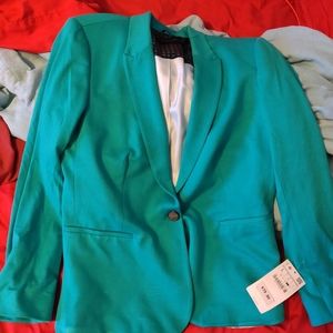 Zara turquoise blazer